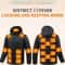 23 Zone USB Heated Jacket Winter Self Heating Coat For Men And Women 16