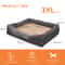 Jumbo Orthopedic Memory Foam Dog Bed With Bolstered Sofa Design 4