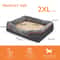 Jumbo Orthopedic Memory Foam Dog Bed With Bolstered Sofa Design 3