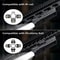 1700 Lumens Tactical LED Flashlight With Picatinny Rail Mount And Strobe Mode 5