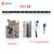 Multifunction Ratchet Screwdriver Set With Torque Wrench And Multi Bit Kit 4