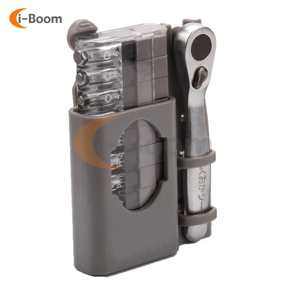 Multifunction Ratchet Screwdriver Set With Torque Wrench And Multi Bit Kit 6