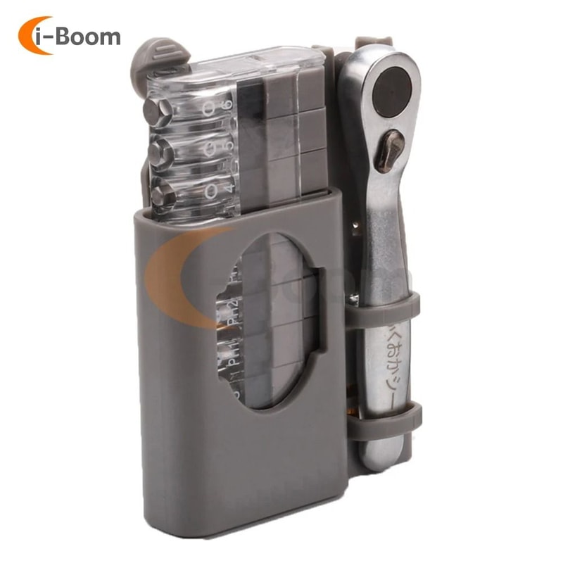 Multifunction Ratchet Screwdriver Set With Torque Wrench And Multi Bit Kit 6