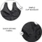 Womens Seamless Sports Bra Crop Top Breathable Fitness Tube 4