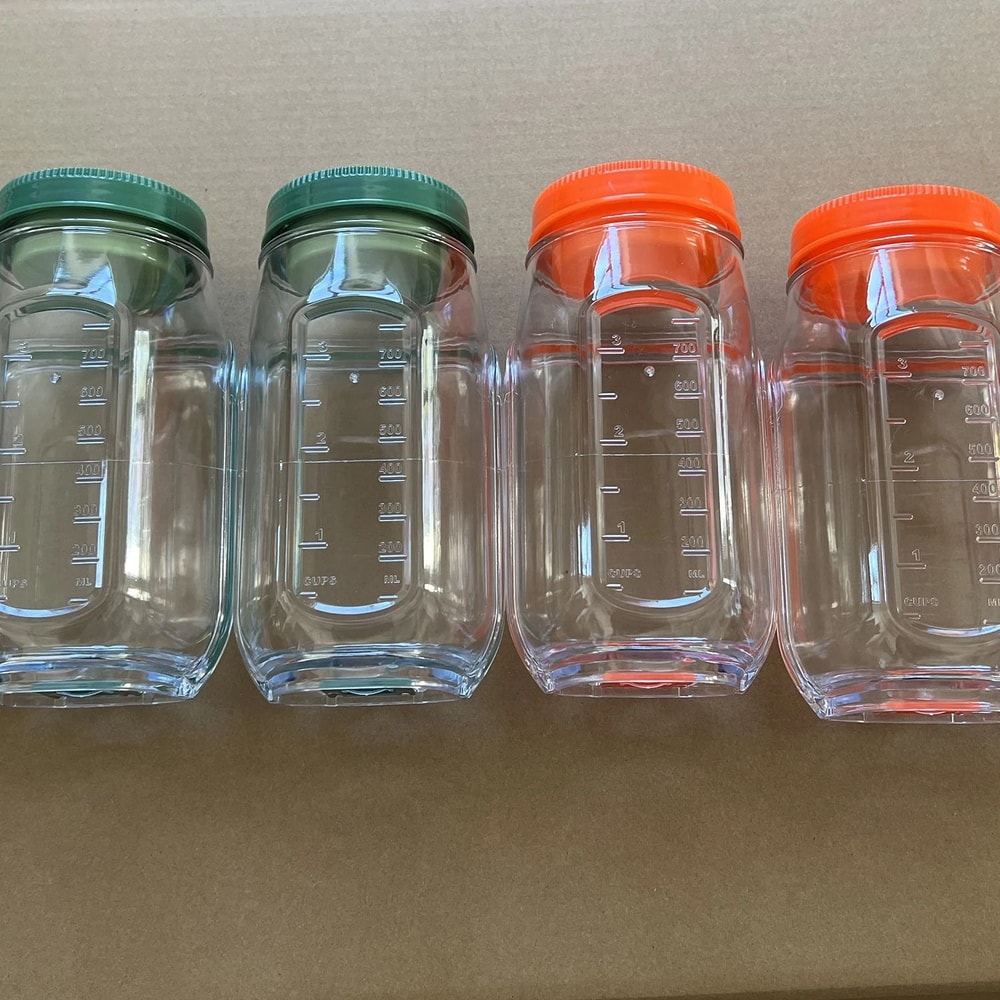 Leakproof Portable Salad Box With Side Opening Lid For Lunch And Fruit 3