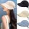 Womens Foldable Wide Brim Sun Hat Adjustable Summer Beach Bucket Cap 10