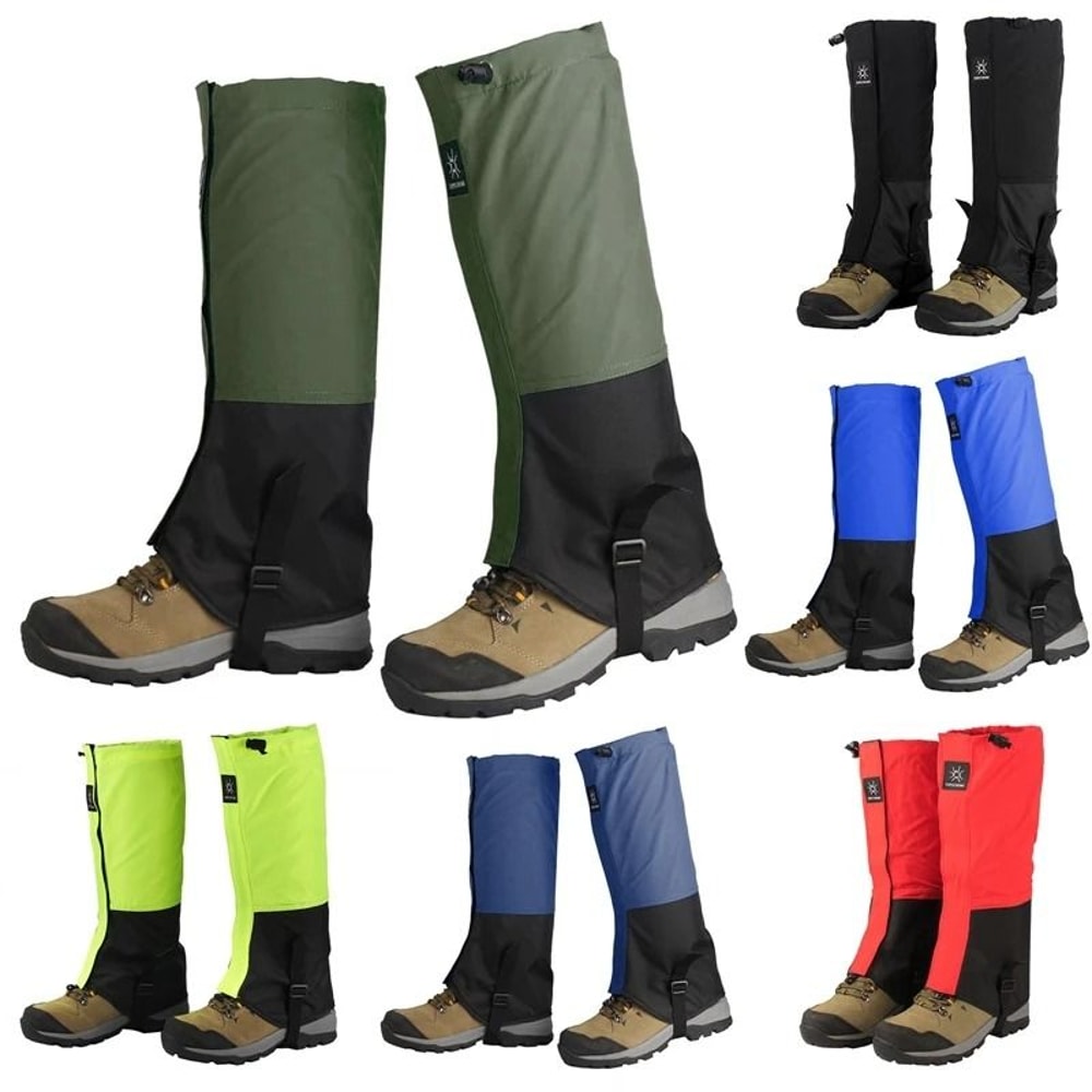 AllWeather Waterproof Leg Gaiters For Snow Hiking And Winter Trekking 0