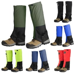 all-weather waterproof leg gaiters for snow hiking and winter trekking