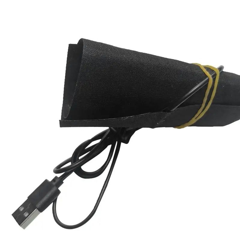 Portable USB Heated Gloves Pad 5V Electric Carbon Fiber Hand Warmer Insert 3