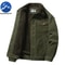 Mens Winter Corduroy Parka Plus Velvet Cotton Jacket Korean Casual Style 2