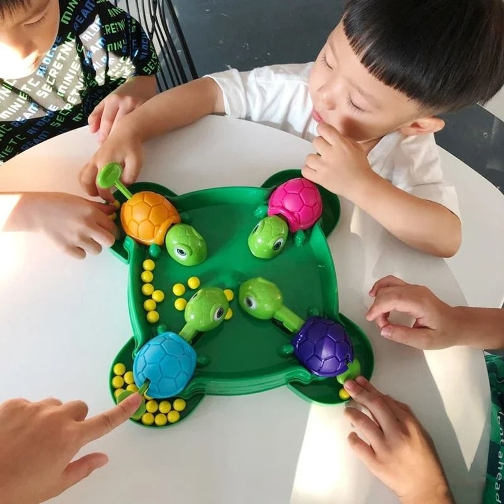 Turtles Eat Beans Kids Desktop Competitive Game Parent Child Interactive Toy 8