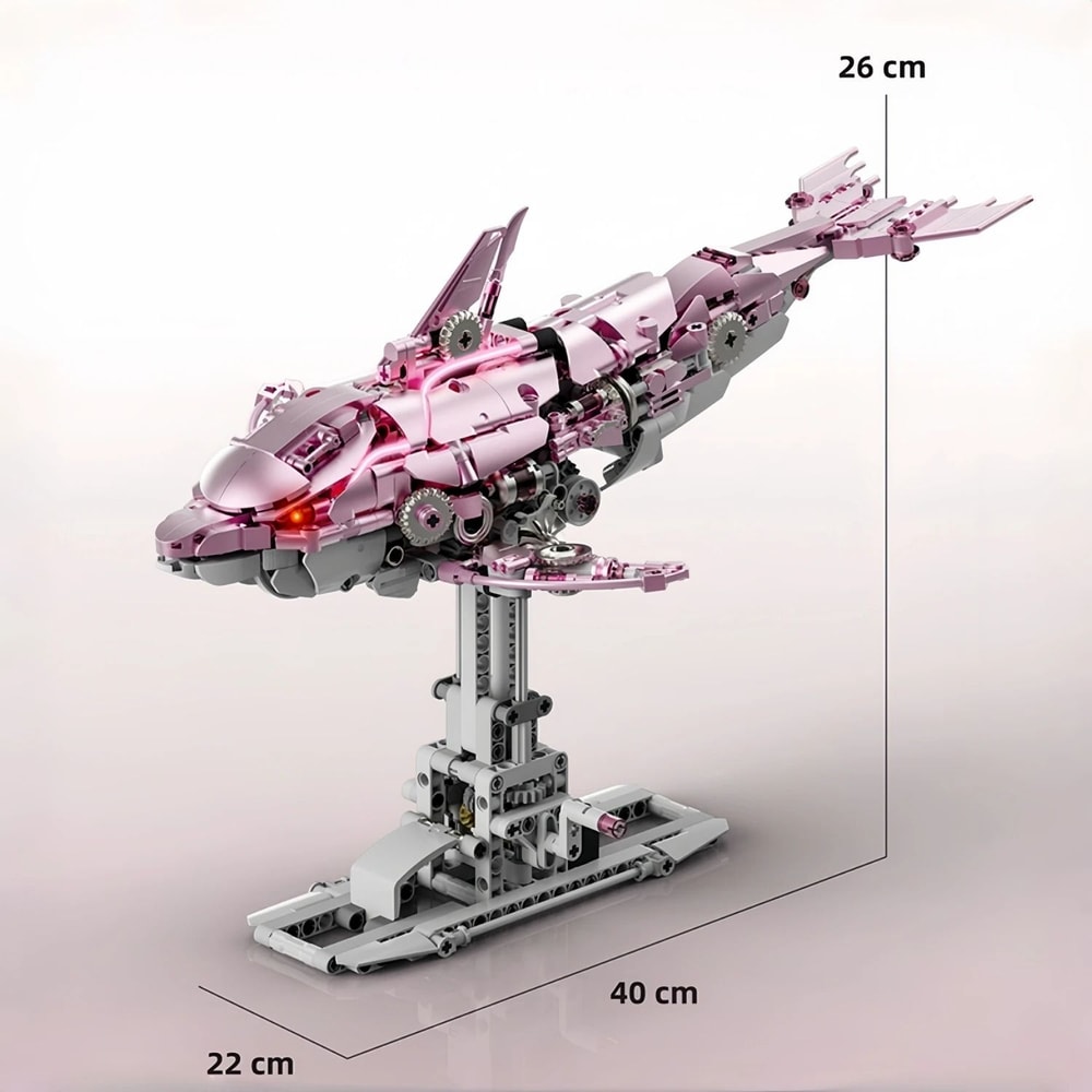 866PCS Mechanical Dragonfly Building Blocks STEM Construction Kit 3