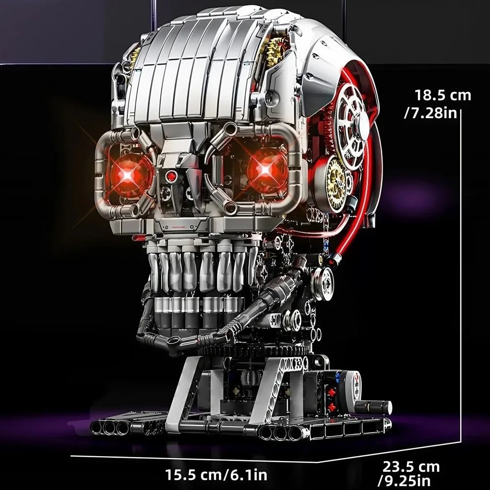 866PCS Mechanical Dragonfly Building Blocks STEM Construction Kit 11