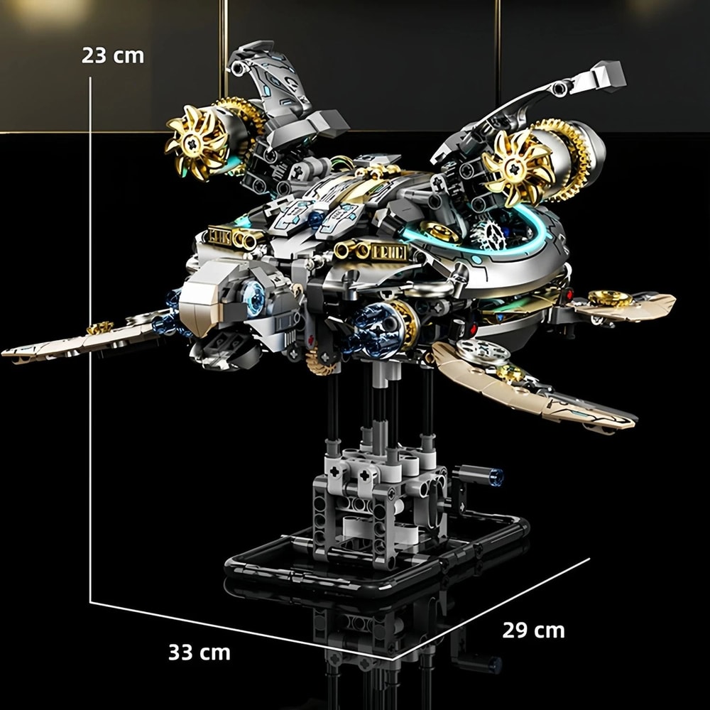 866PCS Mechanical Dragonfly Building Blocks STEM Construction Kit 5