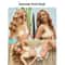 Balayage Blonde 13x6 Lace Front Body Wave Wig HD Synthetic Honey Ombre 6