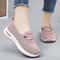 Womens Breathable Mesh Slip On Sneakers Orthopedic Platform Trainers 4
