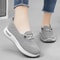 Womens Breathable Mesh Slip On Sneakers Orthopedic Platform Trainers 5
