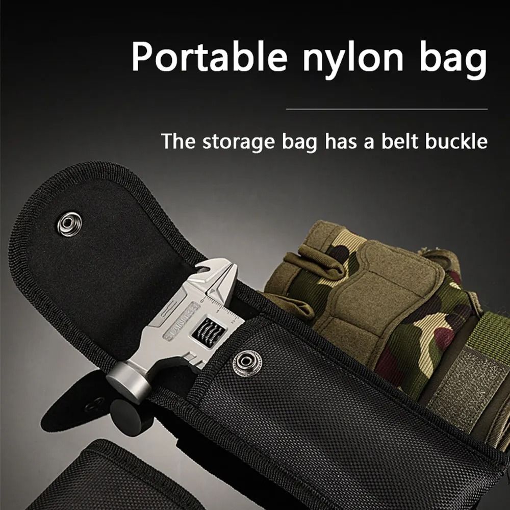 Multifunctional Camping Hammer Wrench Pliers All In One Emergency Tool 4