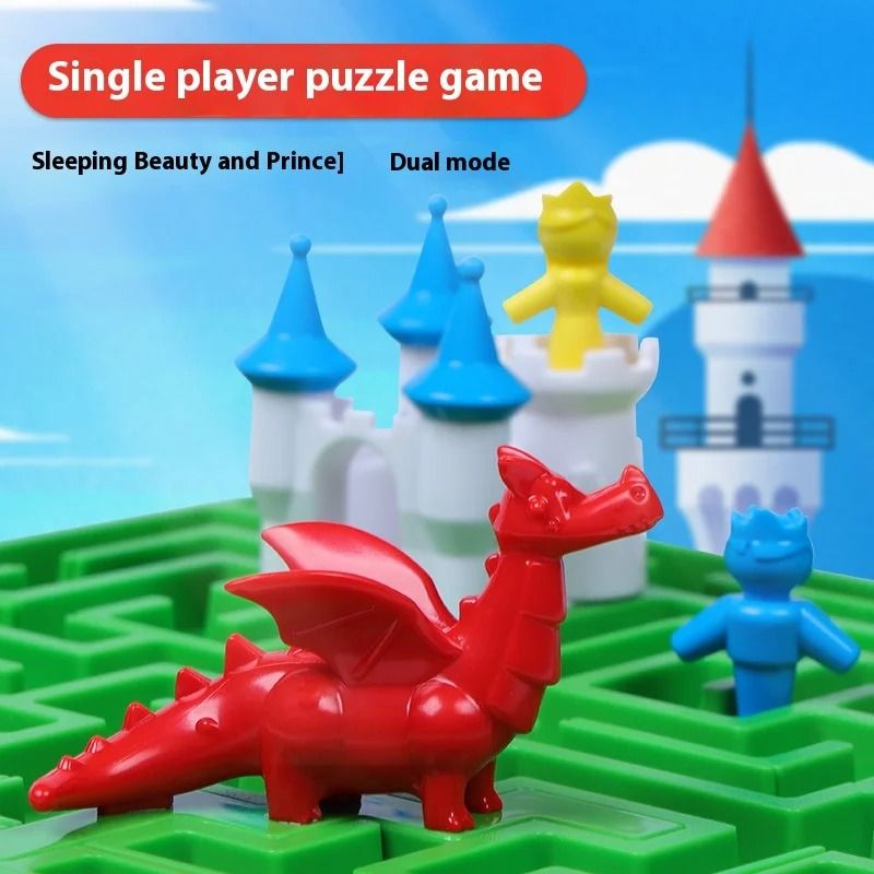 Challenge The Maze Thinking Board Game Multi Level Parent Child Tabletop Toy 4