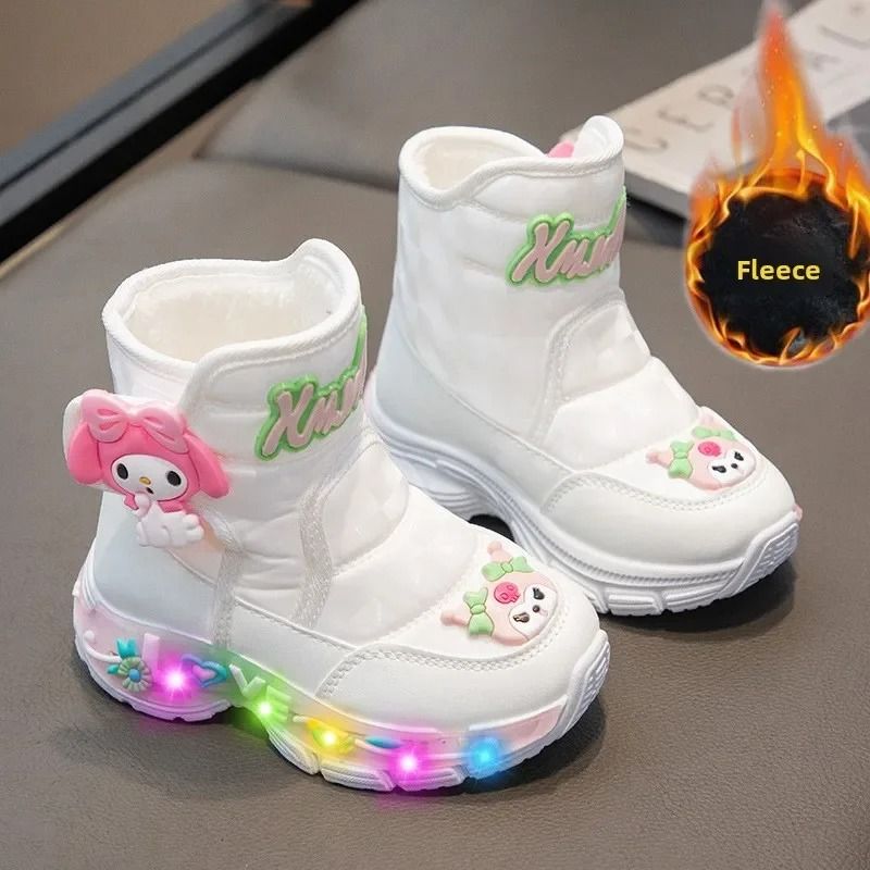 Sanrio Girls Snow Boots Cute Cartoon Non Slip Winter Princess Shoes 4