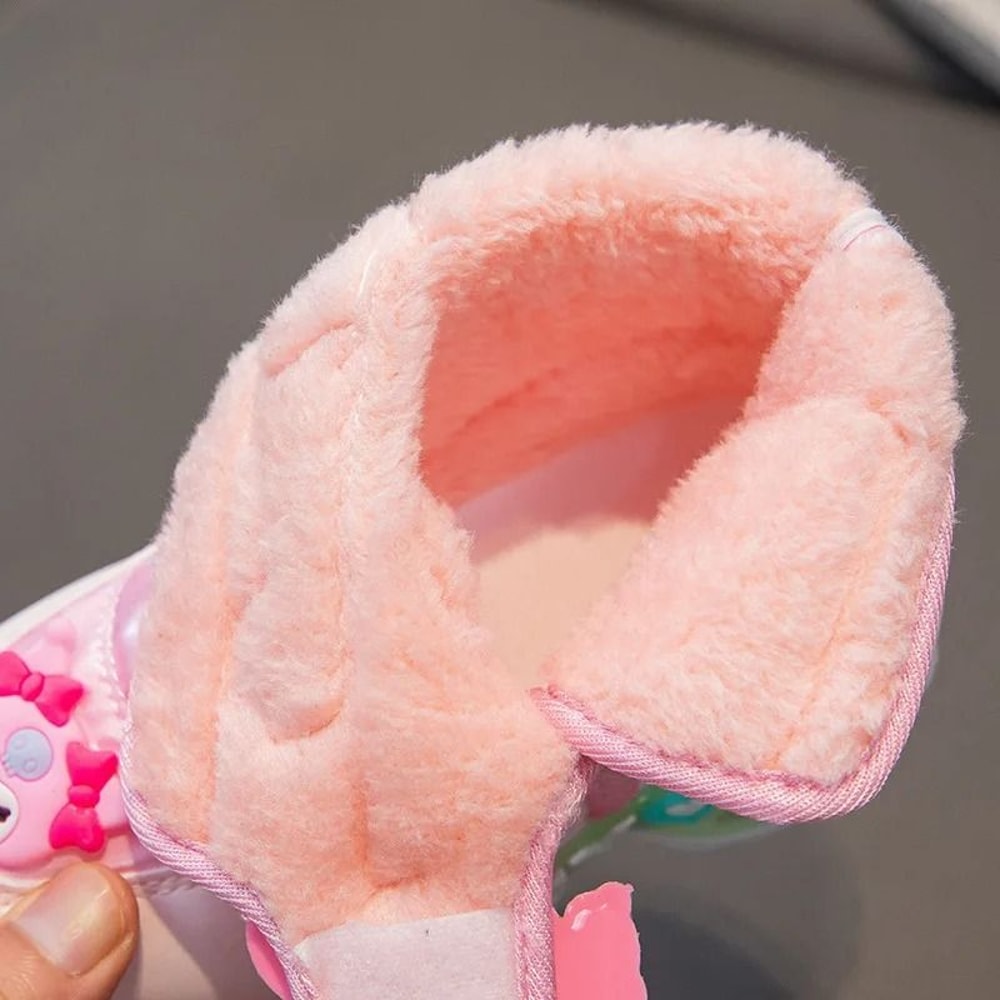 Sanrio Girls Snow Boots Cute Cartoon Non Slip Winter Princess Shoes 5
