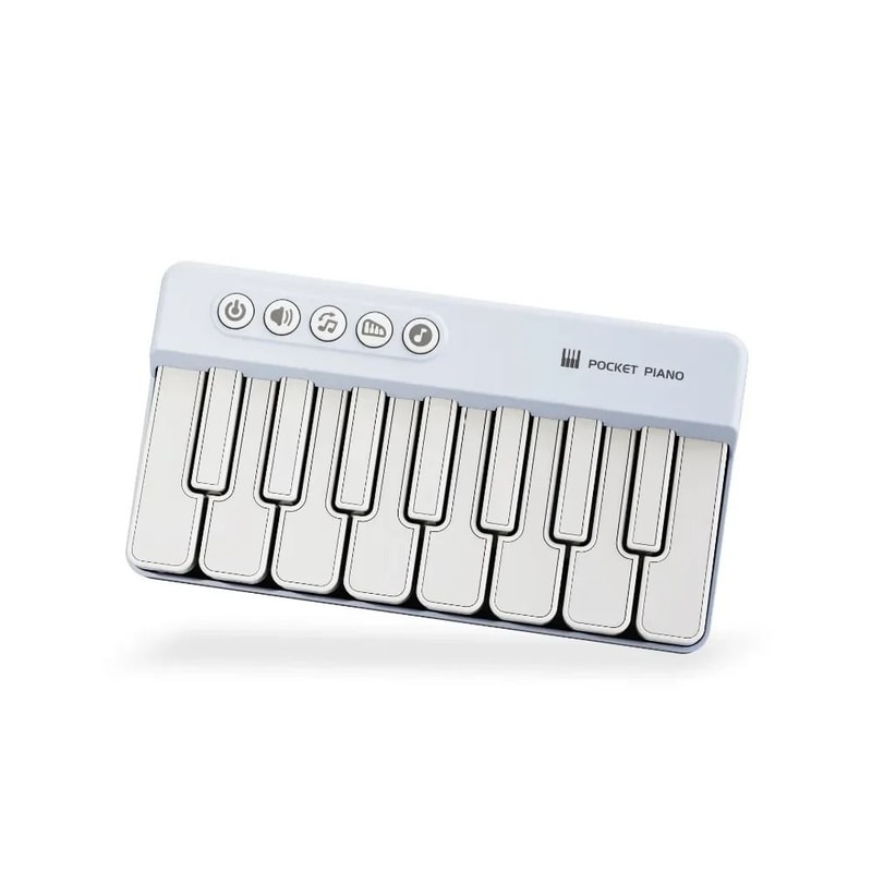 Mini Pocket Electronic Piano Keyboard Portable Educational Music Toy 2