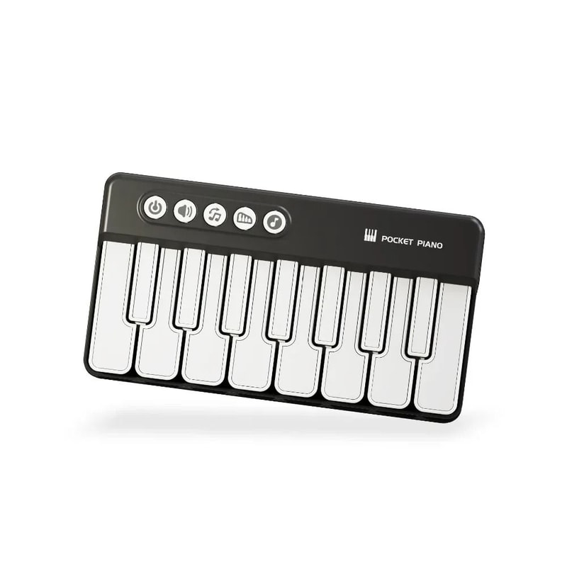 Mini Pocket Electronic Piano Keyboard Portable Educational Music Toy 3