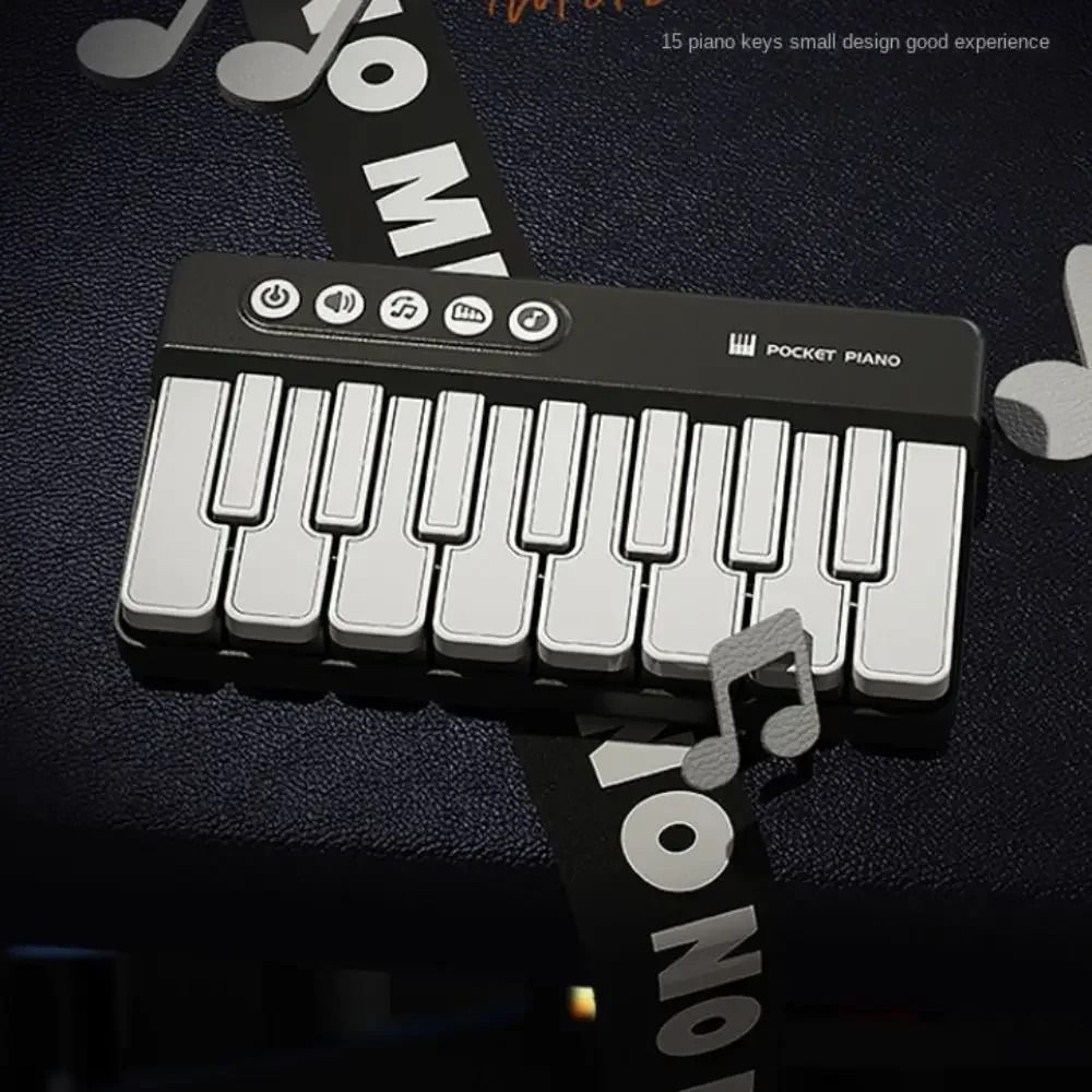 Mini Pocket Electronic Piano Keyboard Portable Educational Music Toy 5