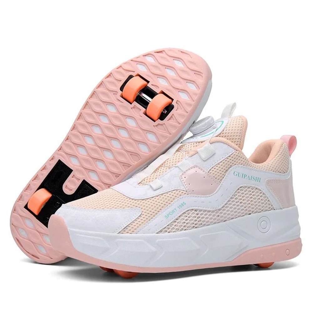 2 In 1 Removable Wheel Roller Skate Shoes For Kids 2