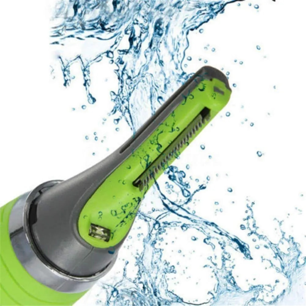 Portable Male Nose Hair Trimmer & Eyebrow Shaper – USB Rechargeable, Waterproof Design