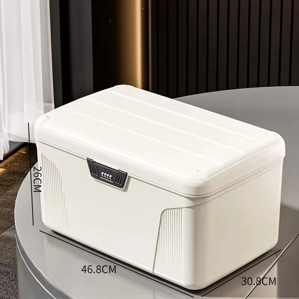 Portable Digital Password Lock Safe Box For Cash Jewelry And Valuables 7