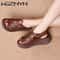 Designer Soft Leather Wedge Sandals For Women Retro Summer Heels 2