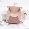 PU Leather Cat Shape Storage Tray Desktop Jewelry Organizer 1