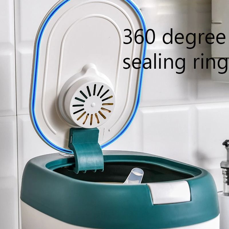 Large Capacity Rice Dispenser Storage Container For Kitchen 2