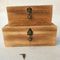 Large Pine Wood Locking Storage Box Rectangular Wooden Chest 3