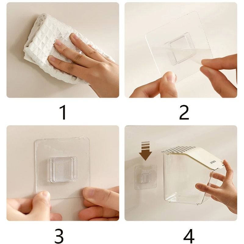 Wall Mounted Onion And Garlic Storage Box With No Drill Installation 4