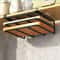 Under Cabinet Hanging Kitchen Organizer Rack With Hooks 3