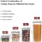 7 Piece BPA Free Airtight Food Storage Container Set With Labels And Pen 5
