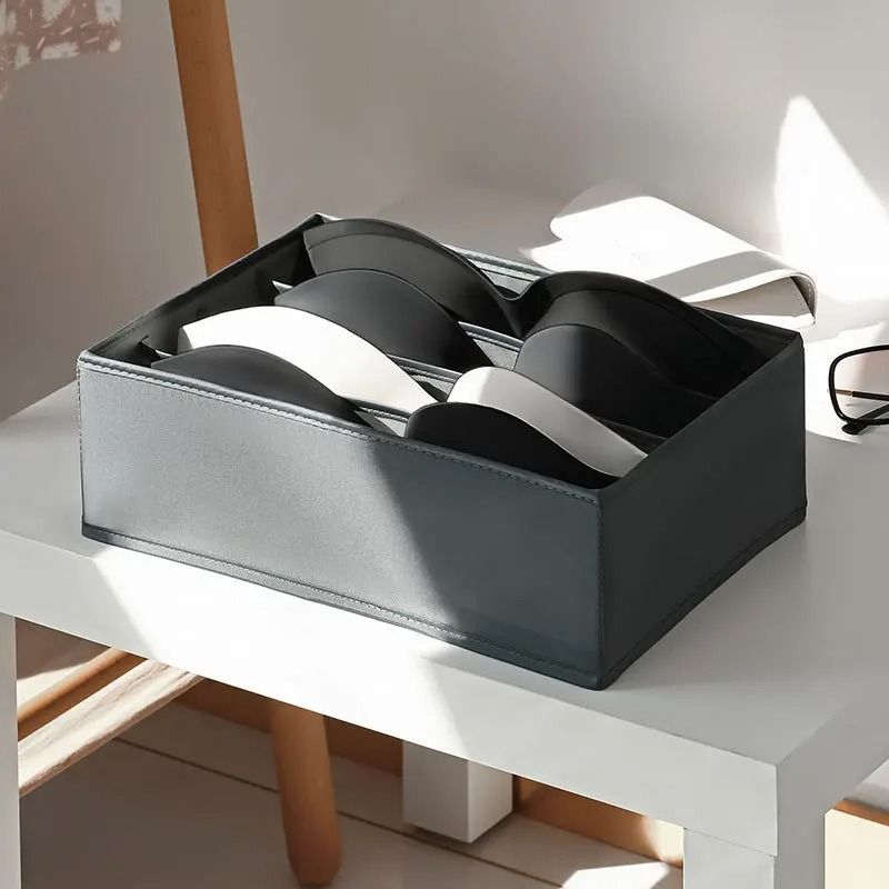 Drawer Clothes Organizer Box With Dividers For Underwear Socks And Jeans 26