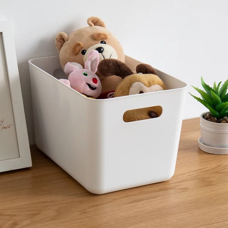 Large Capacity Plastic Storage Box For Clothes Toys And Home Organization 5