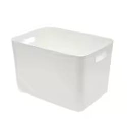 large capacity plastic storage box for clothes toys and home organization