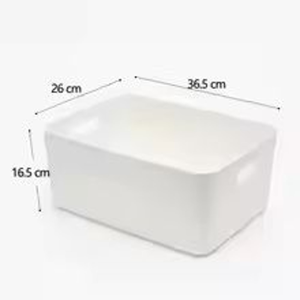 Large Capacity Plastic Storage Box For Clothes Toys And Home Organization 3