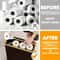Foldable Bamboo Toilet Paper Storage Box With Anti Slip Base 4