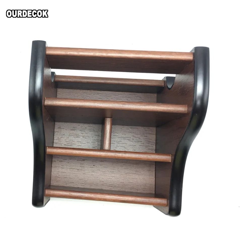 Creative Wooden Remote Control Organizer Box For Coffee Table And Desktop 0
