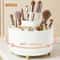 360 Rotating Makeup Brush Holder Organizer With 5 Slot Storage 8