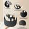 360 Rotating Makeup Brush Holder Organizer With 5 Slot Storage 17