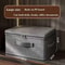 Large Capacity Clothes Storage Box With Zipper Folding Wardrobe Organizer Bag 3