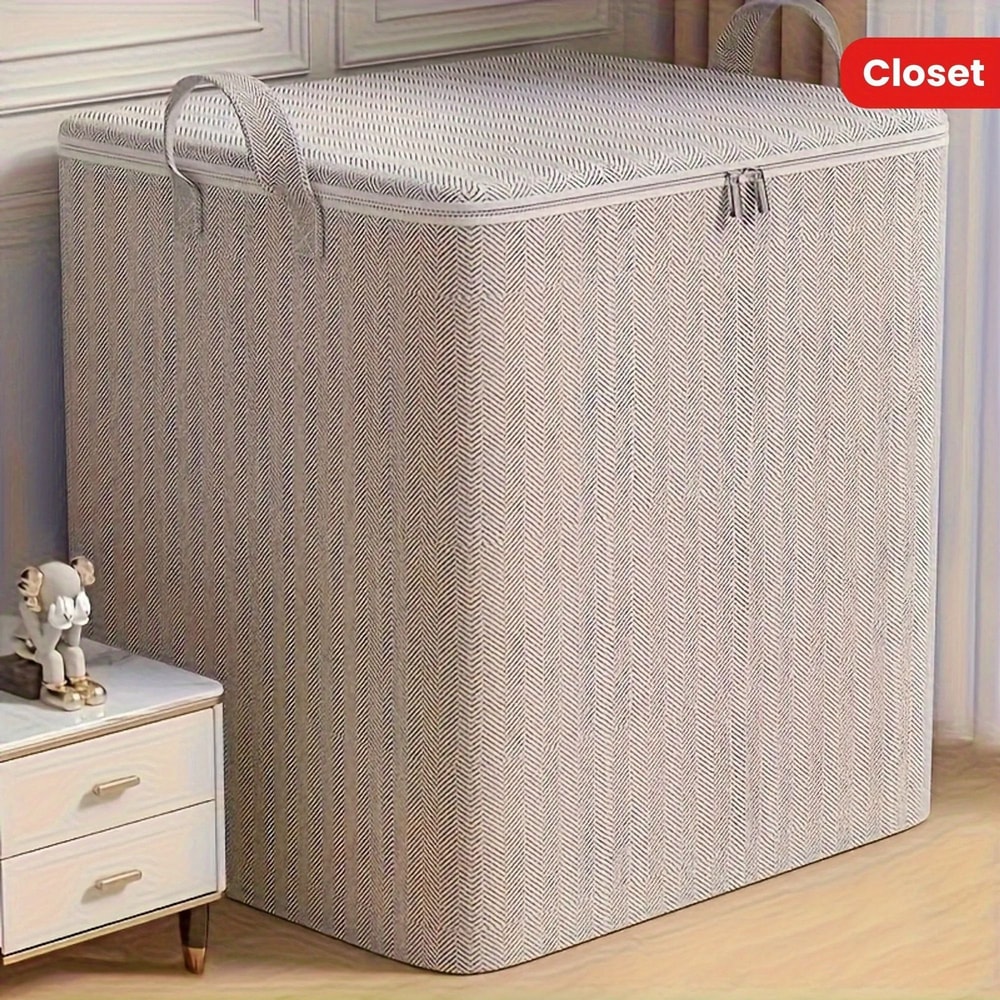 Modern Extra Large Storage Box With Lid For Clothes And Bedding 5