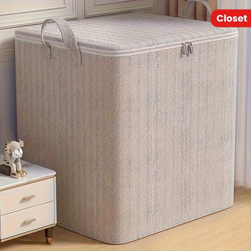 Modern Extra Large Storage Box With Lid For Clothes And Bedding 5