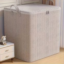 modern extra large storage box with lid for clothes and bedding